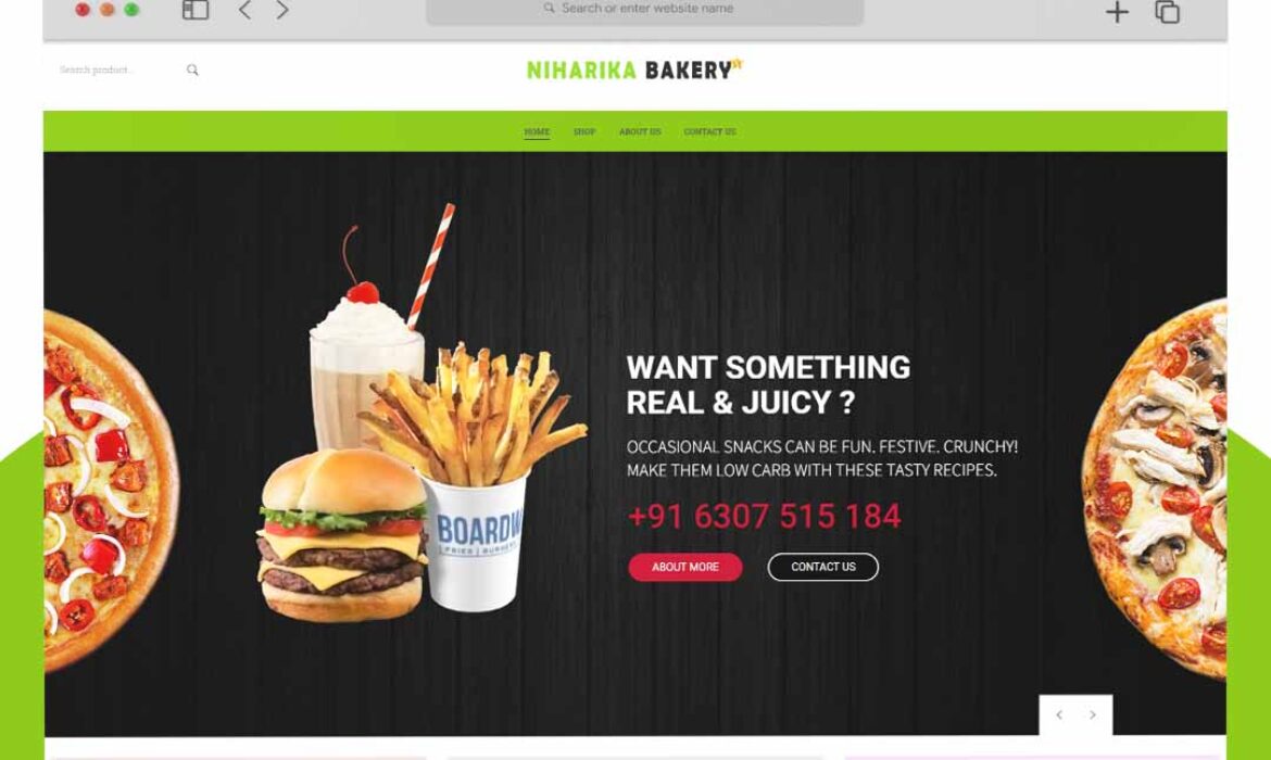 Niharika Bakery (Website) Bakery