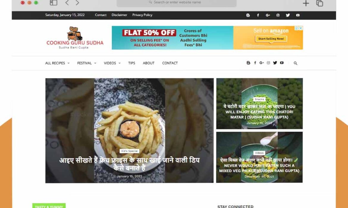 Cooking Guru Sudha (Website) Cooking