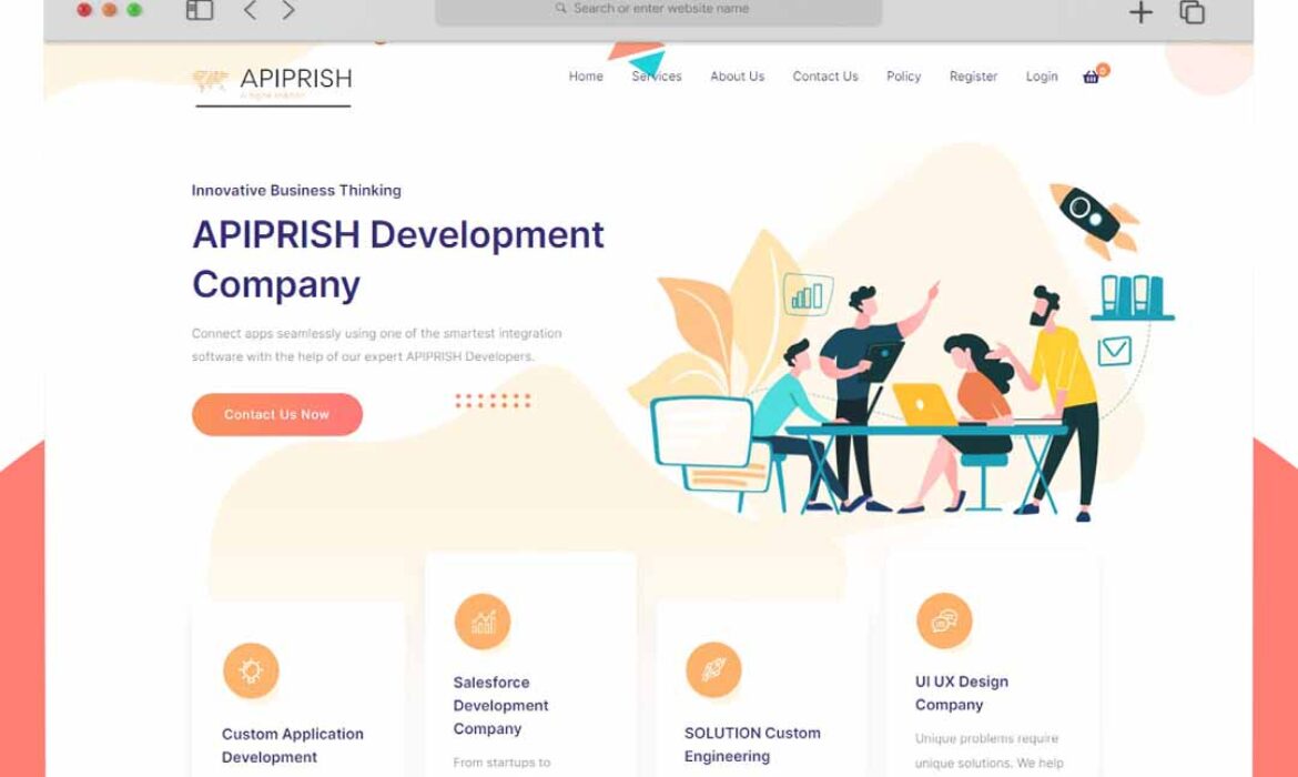 APIPRISH (Website)  IT Service