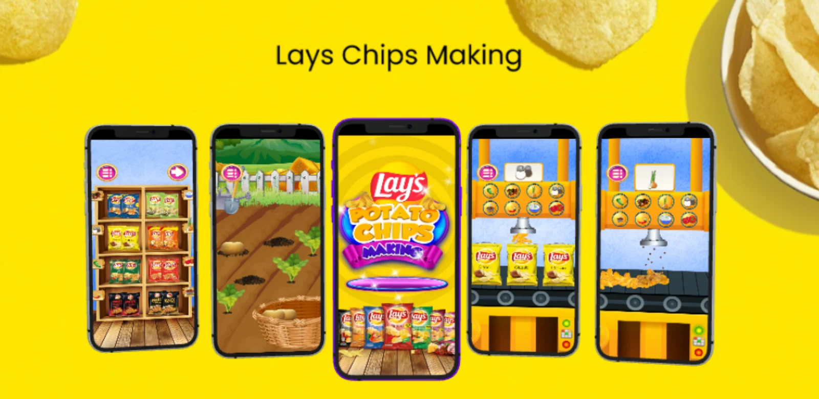 Play The Most Exciting Lays Chips Making Game For Free On The Play Store